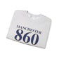 Manchester 860 Connecticut Unisex Heavy Blend™ Crewneck Sweatshirt