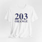 203 Orange Unisex Jersey Short Sleeve T-Shirt