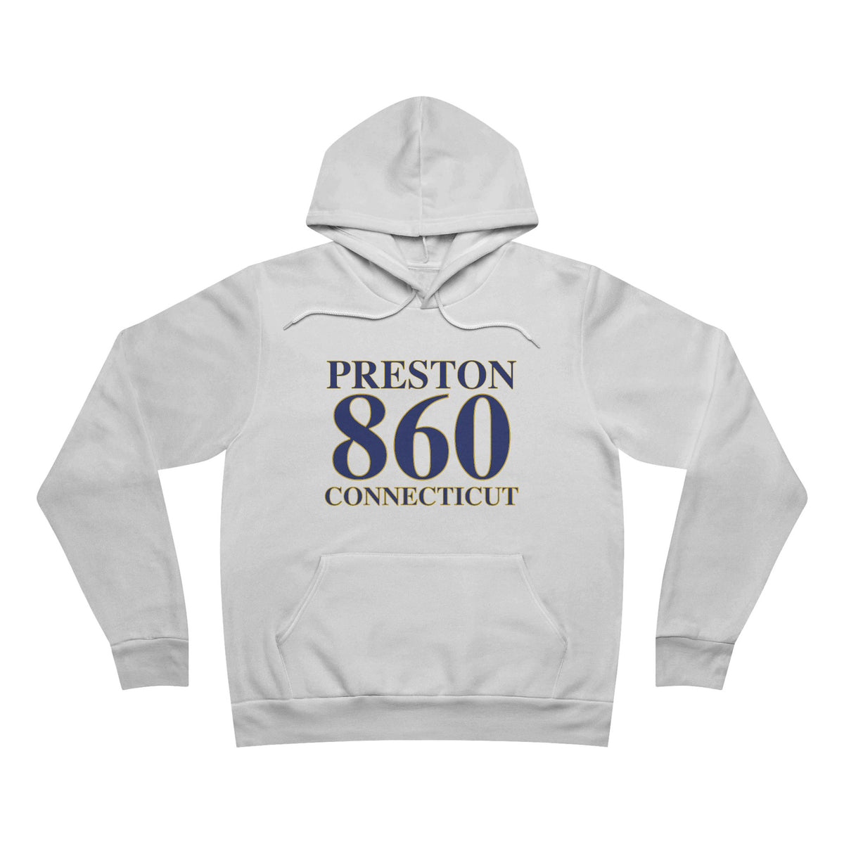 Preston 860 Connecticut Unisex Sponge Fleece Pullover Hoodie