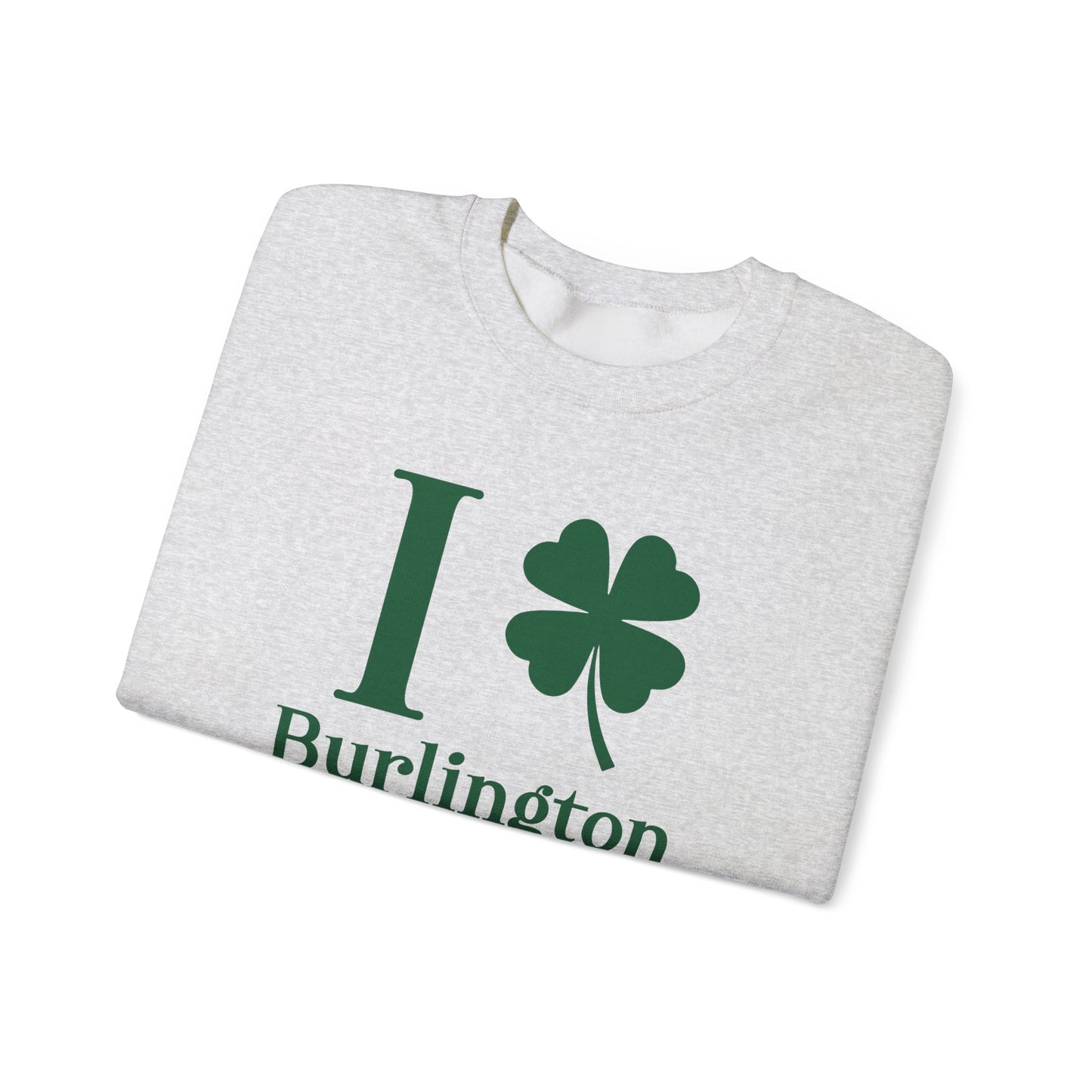 I Clover Burlington Unisex Heavy Blend™ Crewneck Sweatshirt