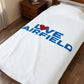 Love Fairfield  Velveteen Plush Blanket