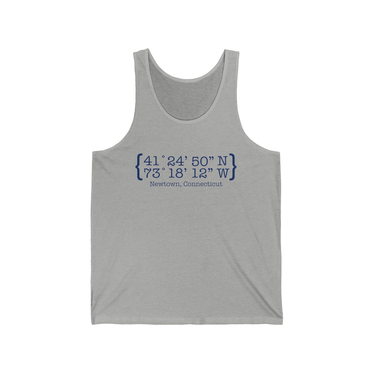 Newtown Coordinates Unisex Jersey Tank Top