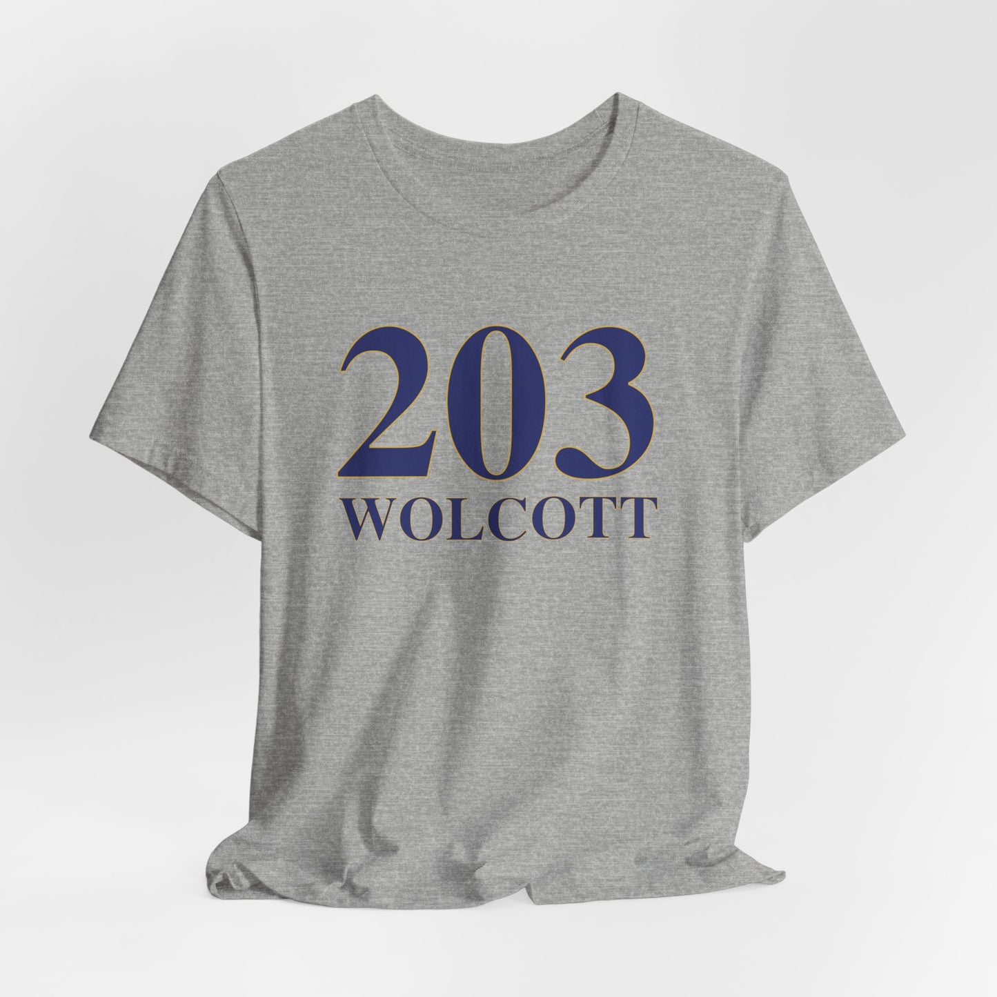203 Wolcott Unisex Jersey Short Sleeve T-Shirt