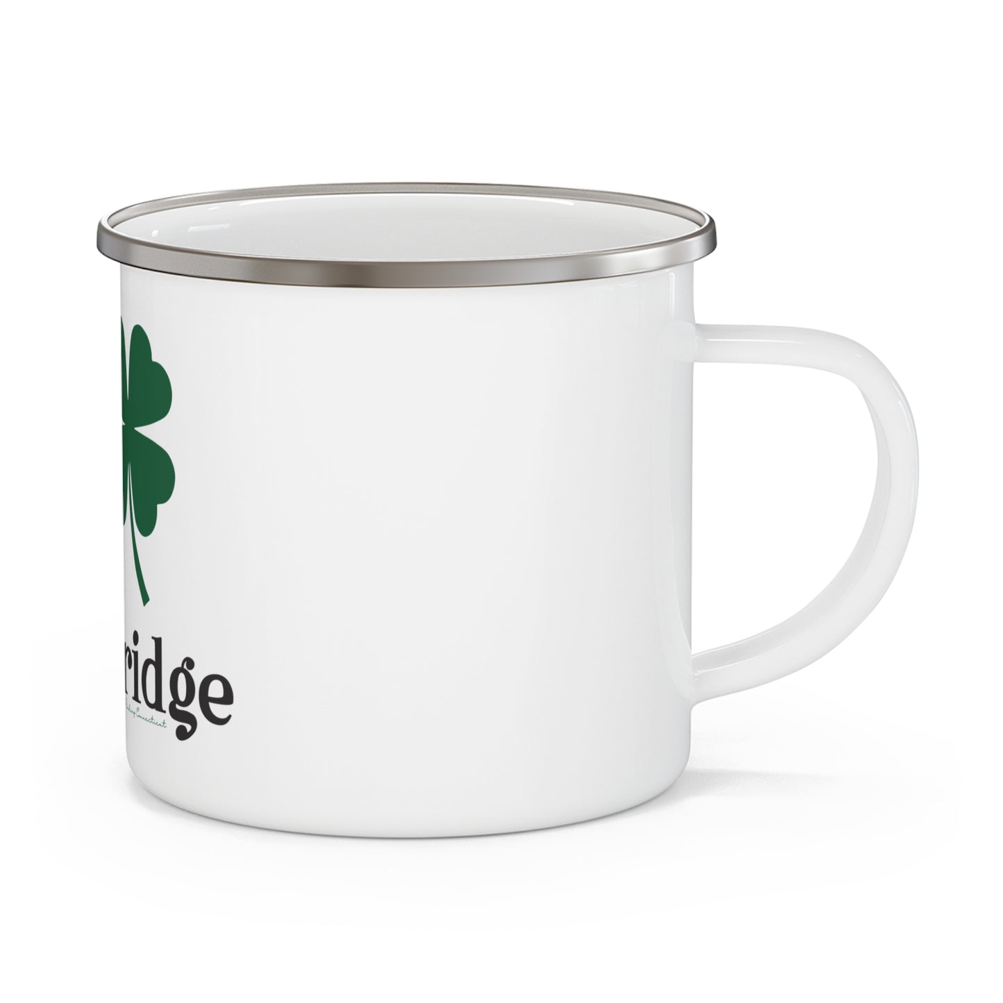 I Clover Woodbridge Enamel Camping Mug