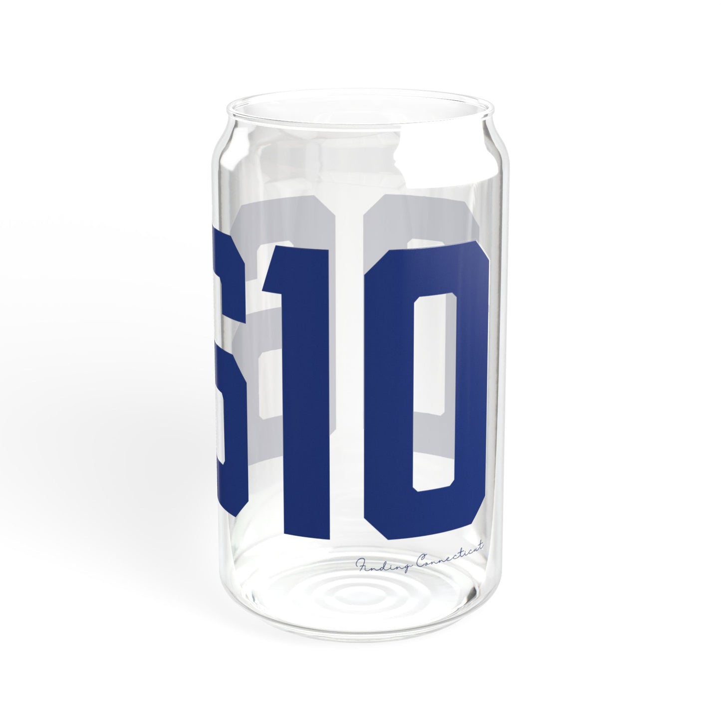 06610  Bridgeport Connecticut Zip Code  Sipper Glass, 16oz