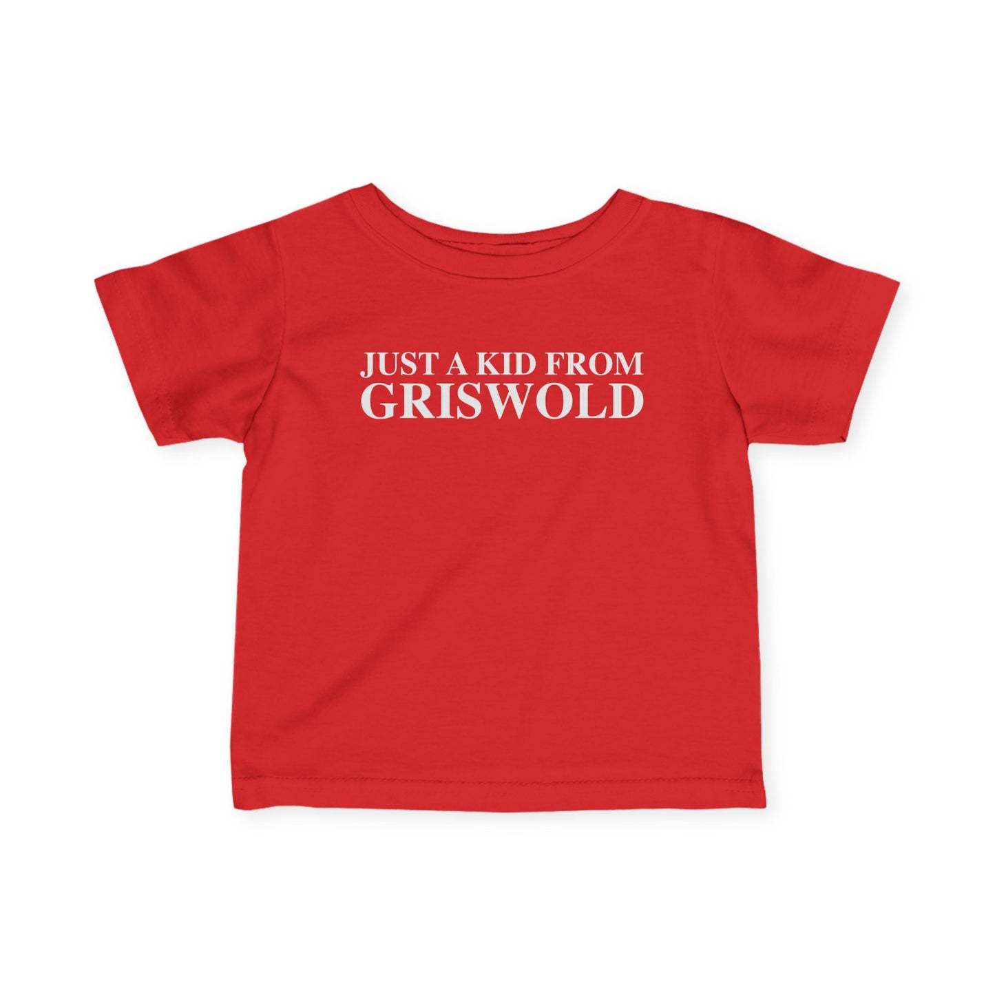 Just a kid from Griswold Infant Fine Jersey T-Shirt