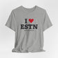 I Heart ESTN Unisex Jersey Short Sleeve T-Shirt