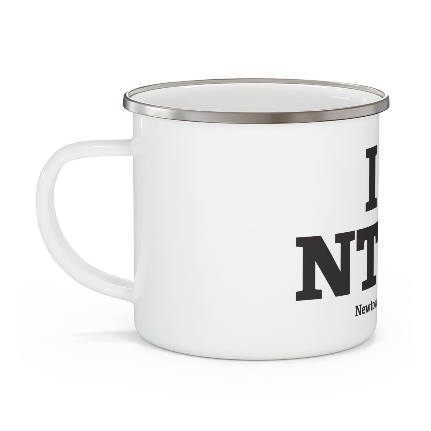 I Heart NTWN Enamel Camping Mug