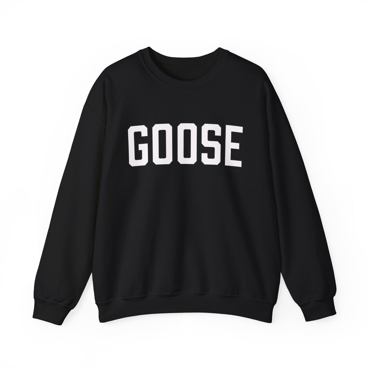 Goose Zip Code White & Black Unisex Heavy Blend™ Crewneck Sweatshirt