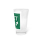 Vintage Exit 40A Merritt Parkway Sign Pint Glass, 16oz