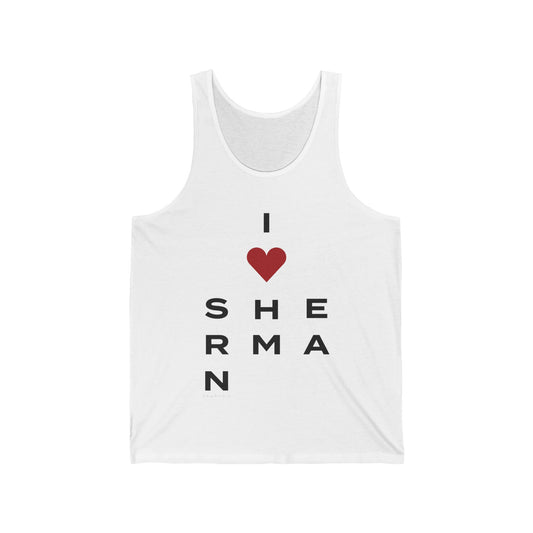 Sherman Vision Unisex Jersey Tank Top