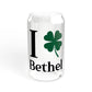 I Clover Bethel Sipper Glass, 16oz