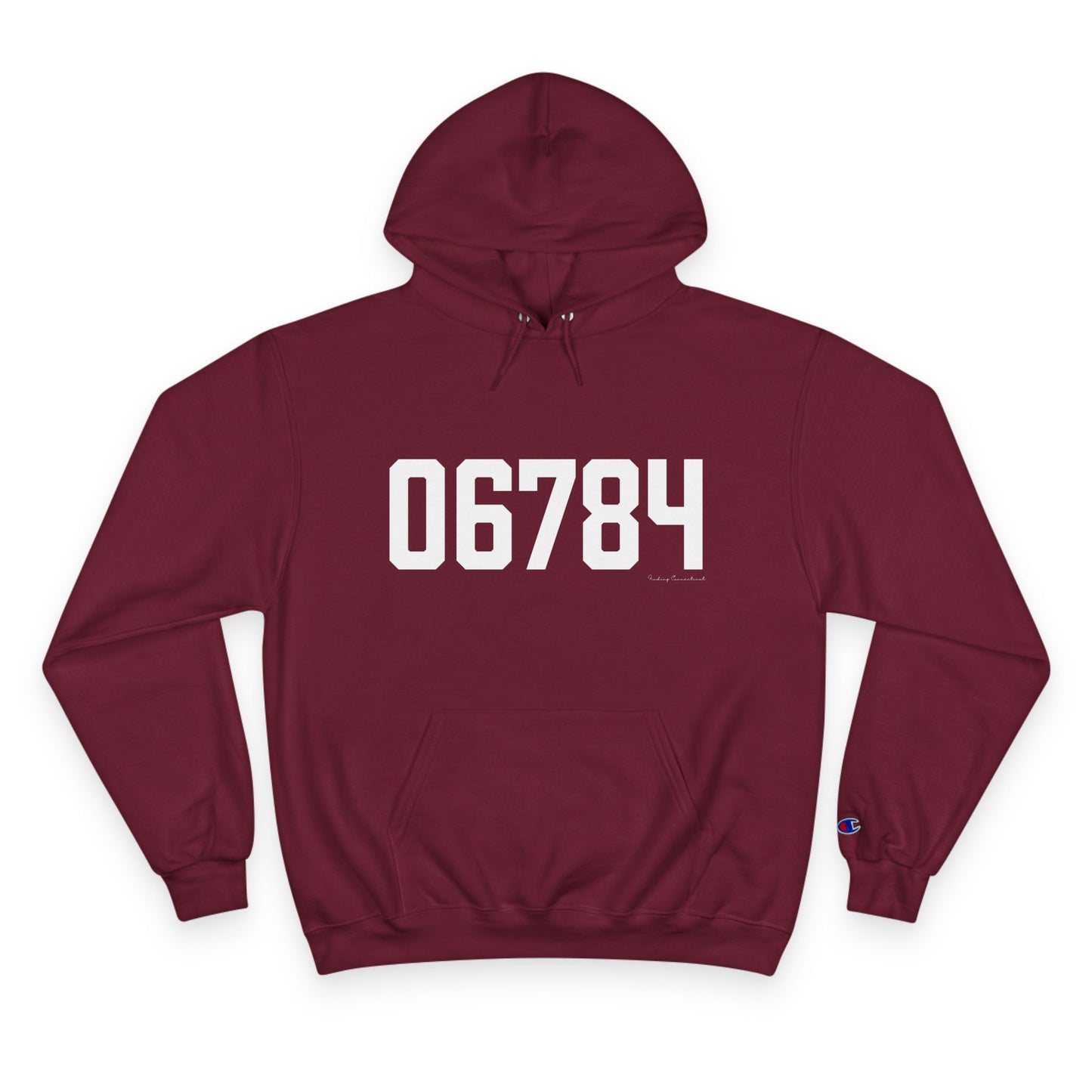 06784 Sherman CT Zip Code Champion Hoodie Sweatshirt