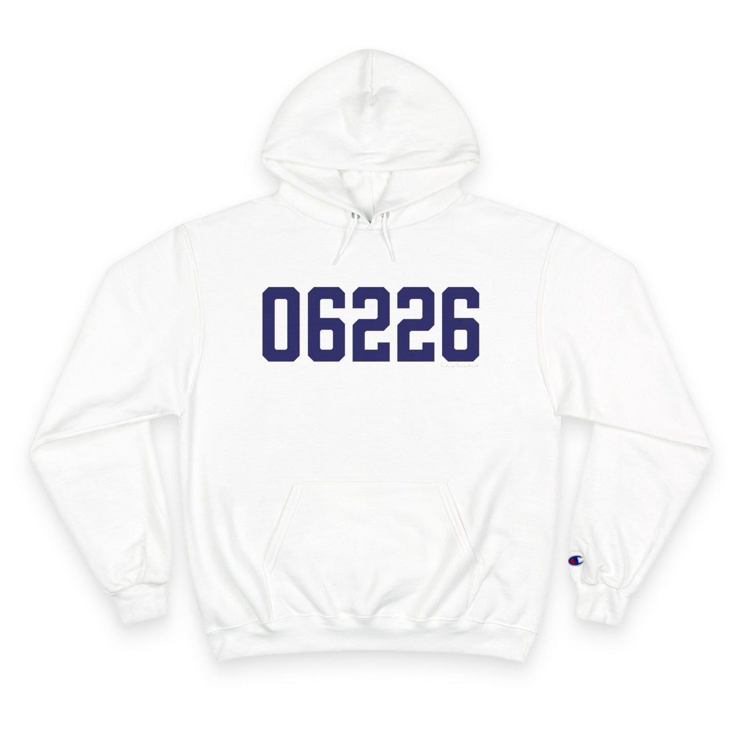 06226 Willimantic Connecticut Zip Code Champion Hoodie