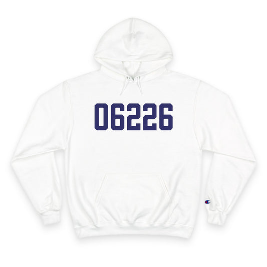 06226 Willimantic Connecticut Zip Code Champion Hoodie
