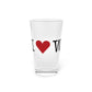 I Heart Wilton. Pint Glass, 16oz