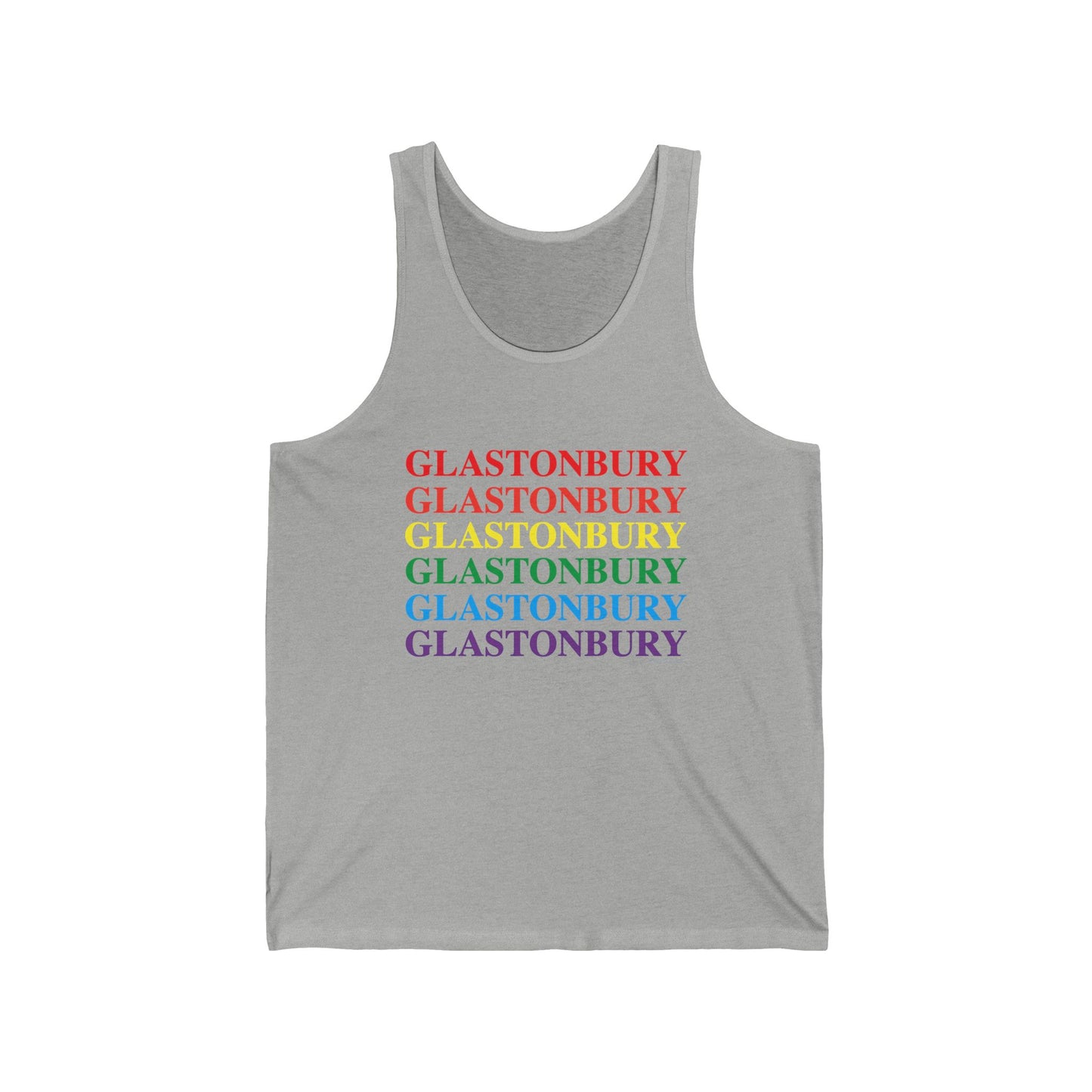 Glastonbury Pride Unisex Jersey Tank