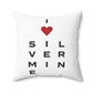 Silvermine Vision Spun Polyester Square Pillow