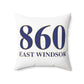 860 East Windsor Polyester Square Pillow
