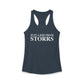Just a kid from Storrs Women's Ideal Racerback Tank Top