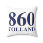 860 Tolland Spun Polyester Square Pillow
