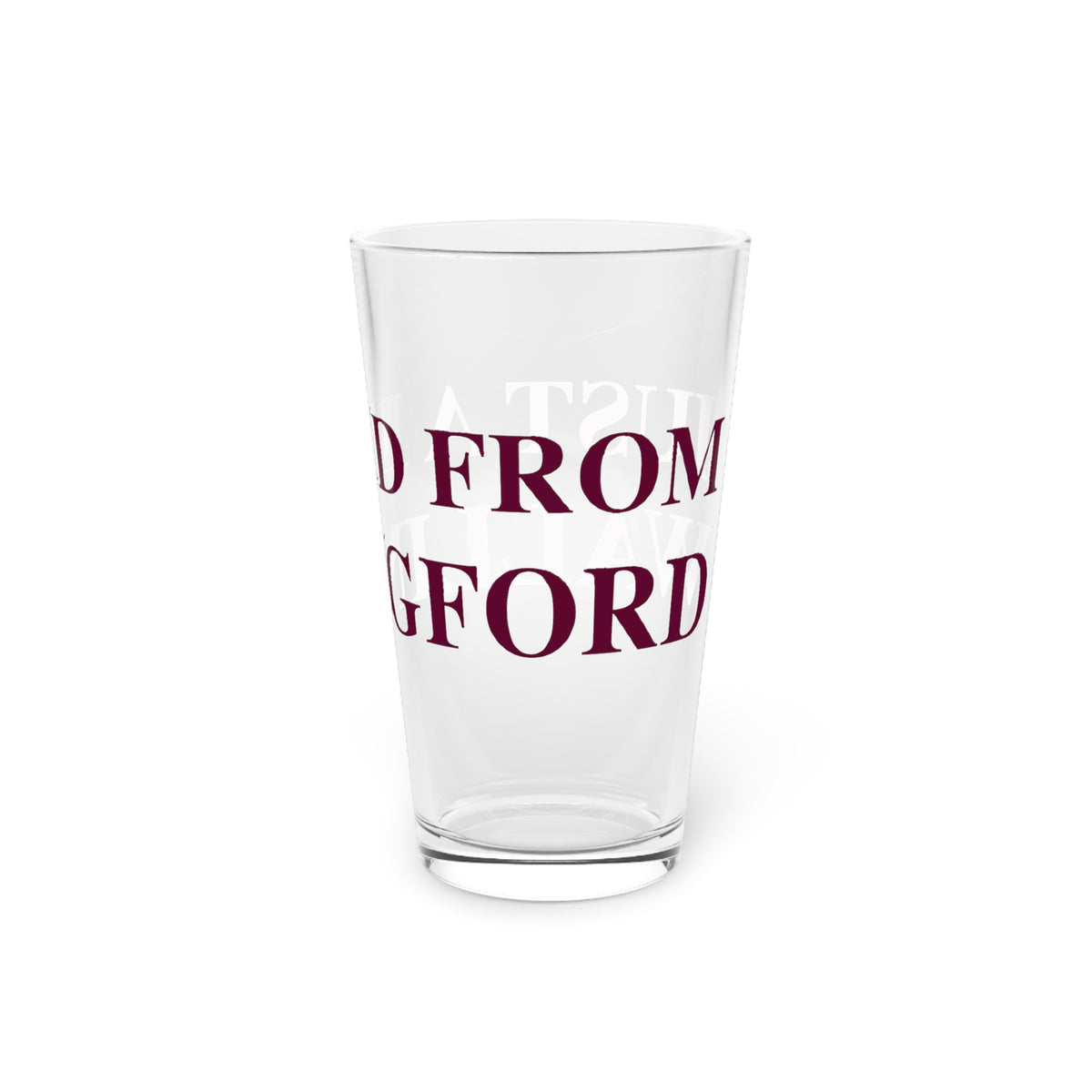 Just a kid from Wallingford Pint Glass, 16oz