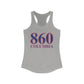860 Columbia Red White & Blue Women's Ideal Racerback Tank Top