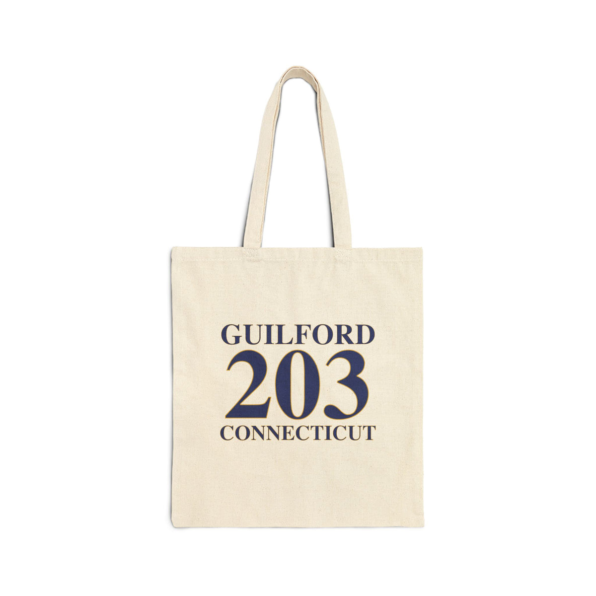 Guilford 203 Connecticut Canvas Tote Bag