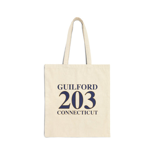Guilford 203 Connecticut Canvas Tote Bag