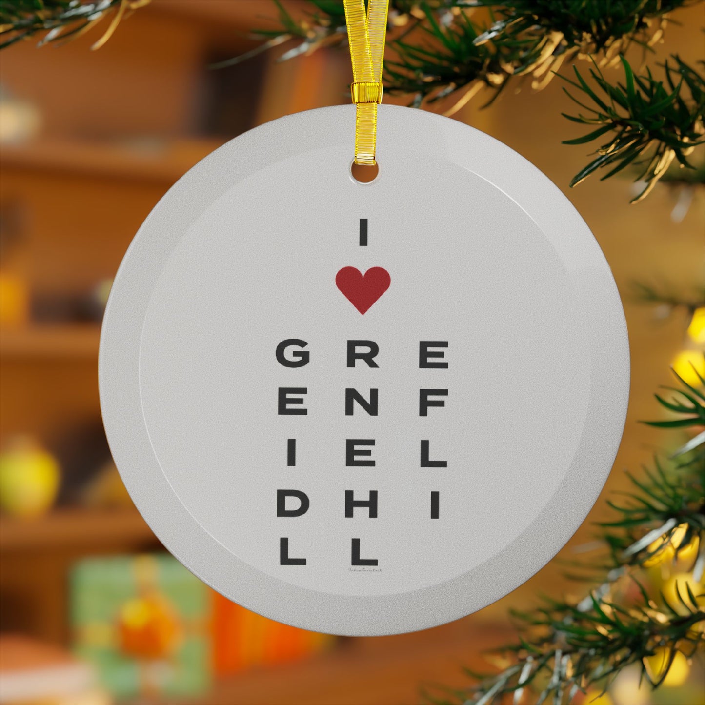 Greenfield Hill Vision Glass Ornaments