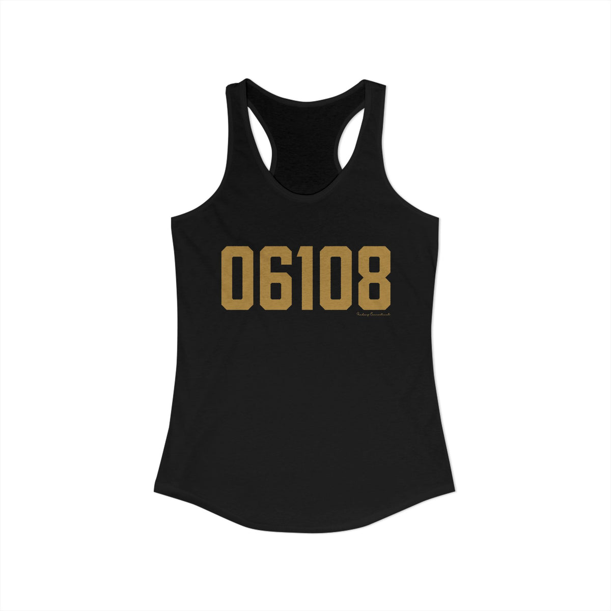 06108 East Hartford Connecticut Zip Code Women's Ideal Racerback Tank Top
