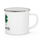 I Clover Killingworth Enamel Camping Mug