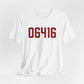 06416 Cromwell Connecticut Zip Code Unisex Jersey Short Sleeve T-Shirt