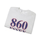 860 Essex Red White & Blue Unisex Heavy Blend™ Crewneck Sweatshirt