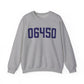 06450 Meriden Connecticut Zip Code Unisex Heavy Blend™ Crewneck Sweatshirt