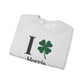 I Clover Morris Unisex Heavy Blend™ Crewneck Sweatshirt