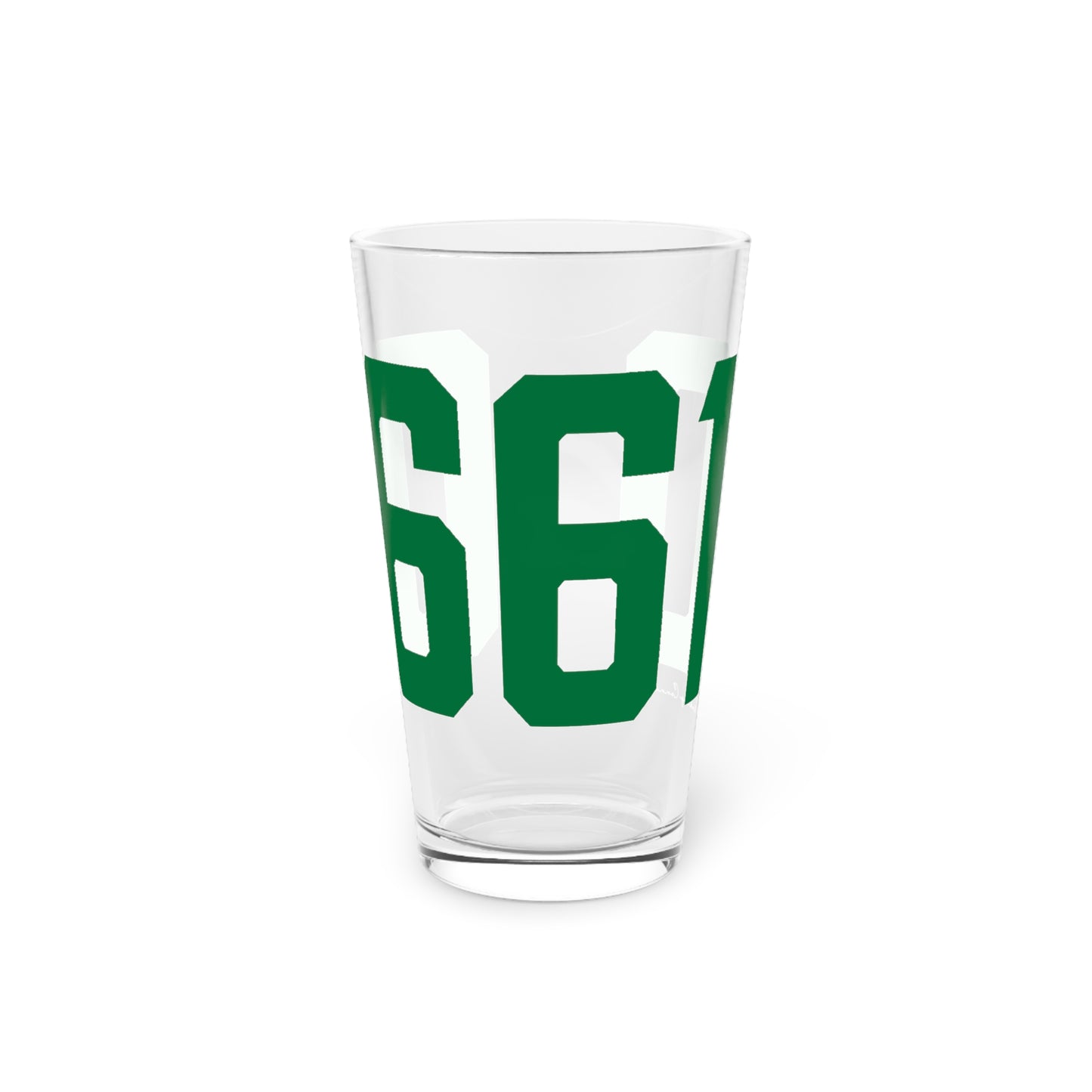 06610  Bridgeport Connecticut Zip Code  Pint Glass, 16oz