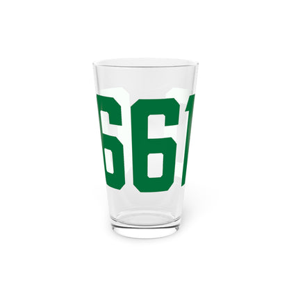 06610  Bridgeport Connecticut Zip Code  Pint Glass, 16oz