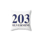 203 Silvermine Spun Polyester Square Pillow