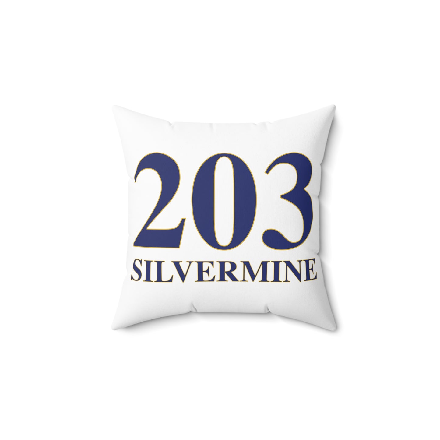 203 Silvermine Spun Polyester Square Pillow