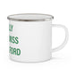 I Really Really Miss New Milford  Enamel Camping Mug