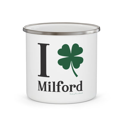 I Clover Milford Enamel Camping Mug