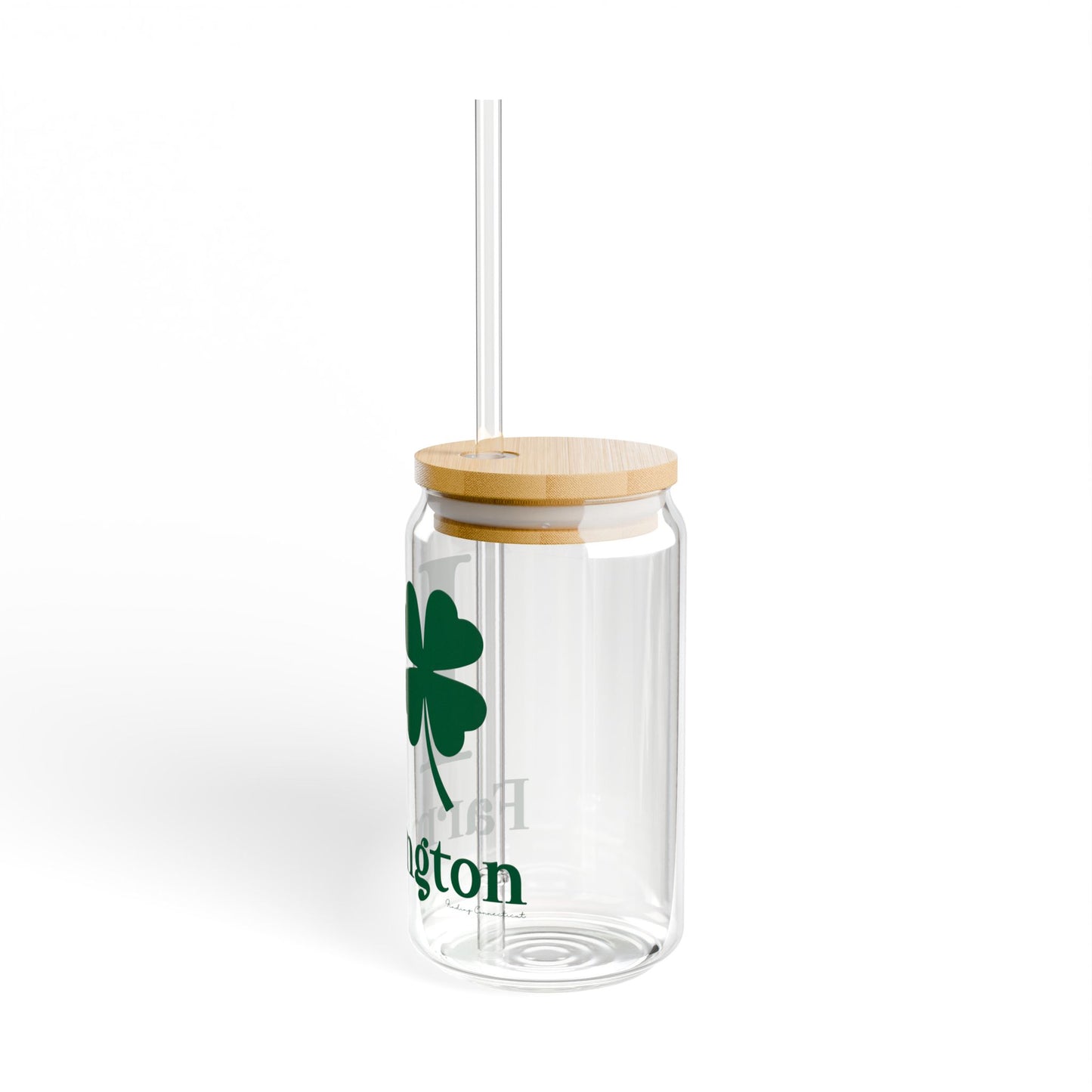 I Clover Farmington Sipper Glass, 16oz