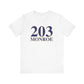 203 Monroe Unisex Jersey Short Sleeve Tee