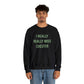 I Really Really Miss Chester Unisex Heavy Blend™ Crewneck Sweatshirt (green)