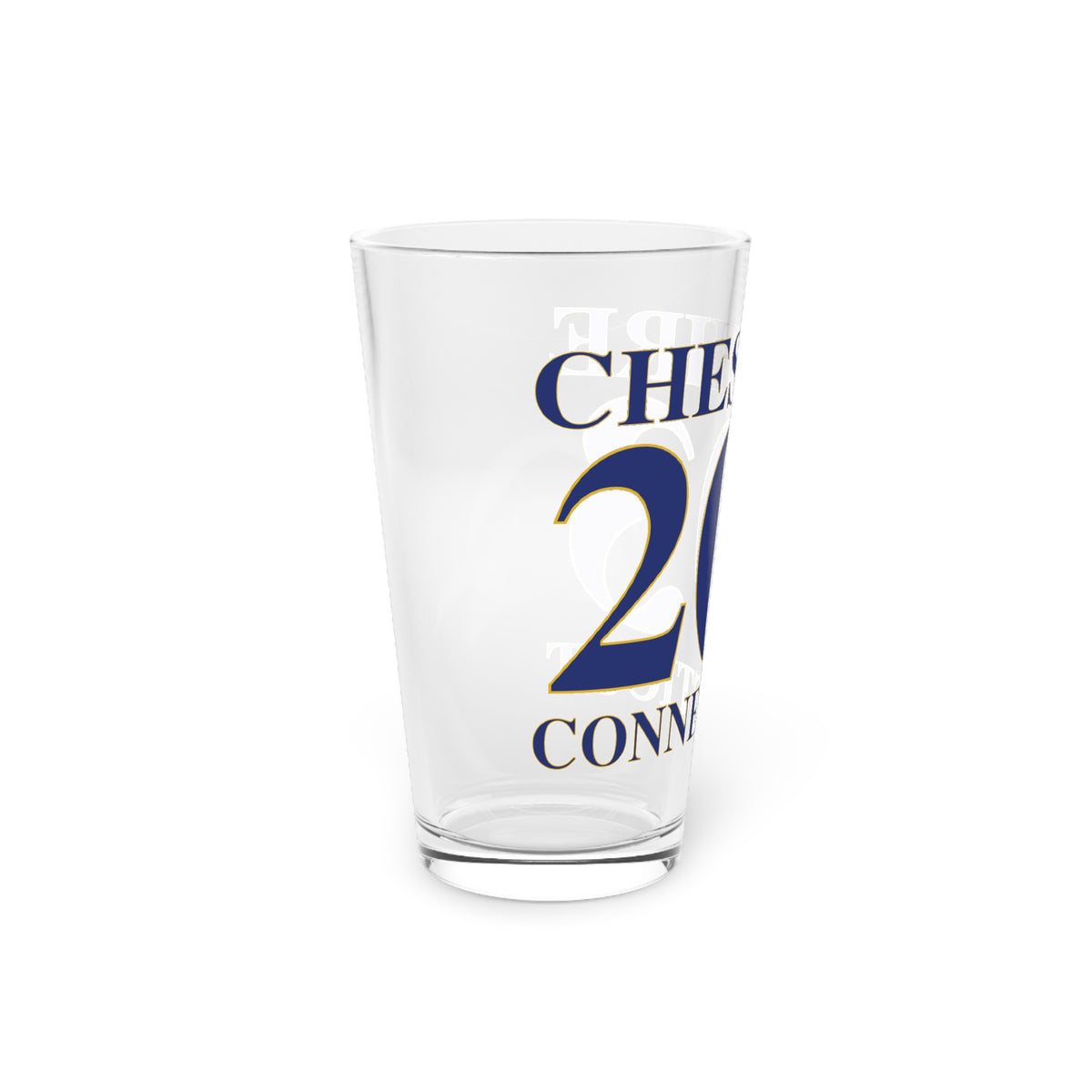 Cheshire 203 Connecticut Pint Glass, 16oz