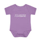 Just a kid from Canterbury Infant Baby Rib Bodysuit