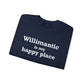Willimantic is My Happy Place Unisex Heavy Blend™ Crewneck Sweatshirt