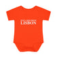 Just a kid from Lisbon Infant Baby Rib Bodysuit