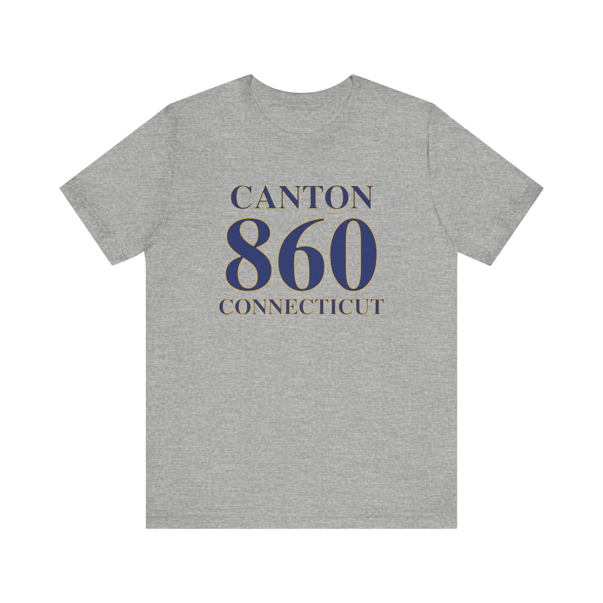 Canton 860 Connecticut Unisex Jersey Short Sleeve T-Shirt